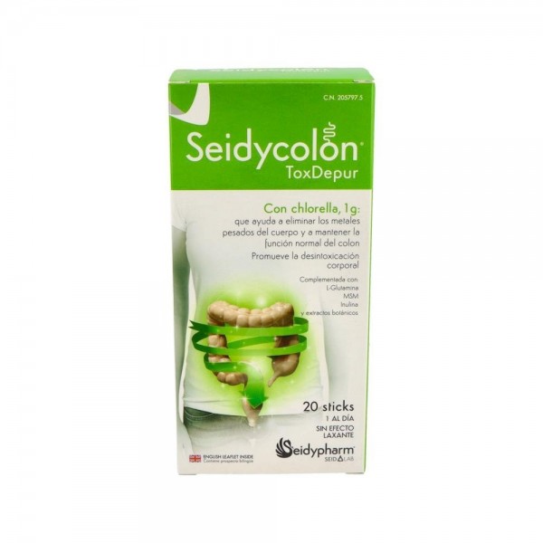 Seidycolon Toxdepur 20 Sticks
