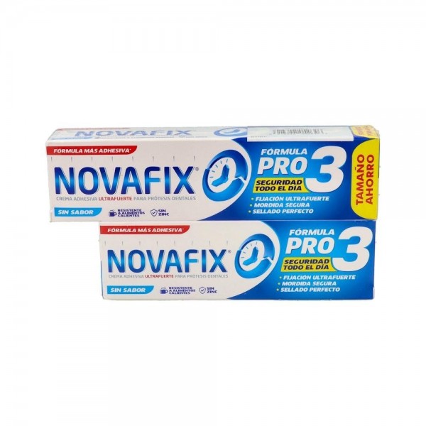 Novafix Pack Pro3 Sin Sabor 70 G +50 G