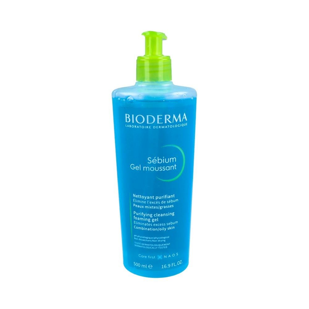 Bioderma Sebium Gel Moussant 500 Ml