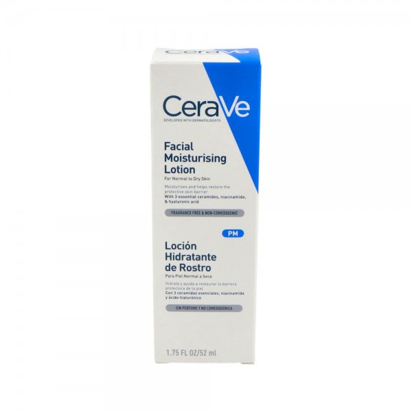 Cerave Locion Hidrat Rostro 52 Ml