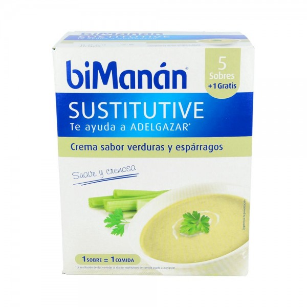 Bimanan Crema Esparragos 6 Sobres