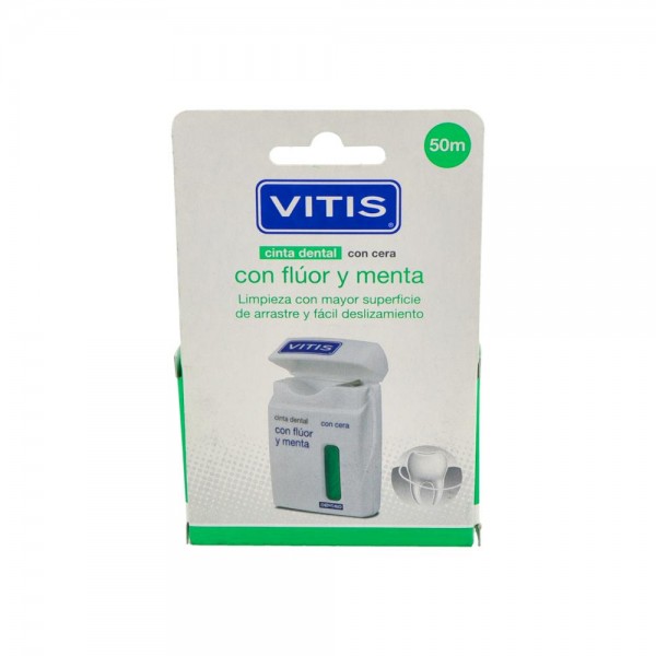 Cinta Dental Vitis Fluor-Menta 50M
