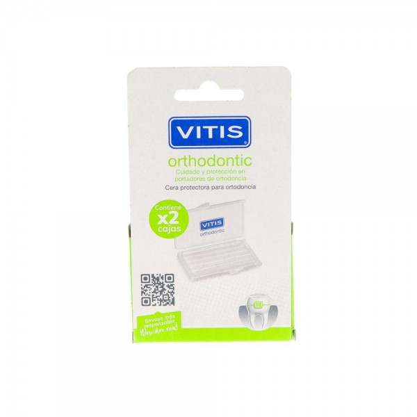 Cera Dent Vitis Ortodonc Caja 1+1U