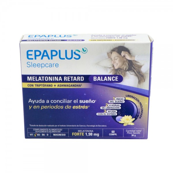 Epaplus Melatonina Balance Retard 1.98Mg 60C