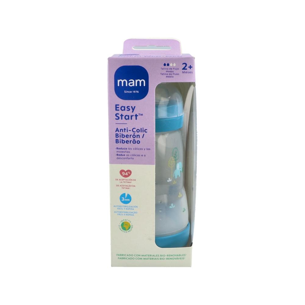 Biberon Mam Anti-Colic 260Ml Matt - Azul